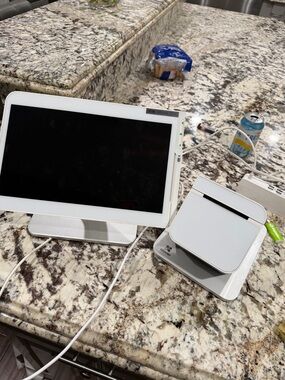 Clover White Tablet POS with Receipt Printer Bundle